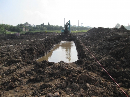 原位化學氧化：南京某企業搬遷遺留場地土壤和地下水修複工程